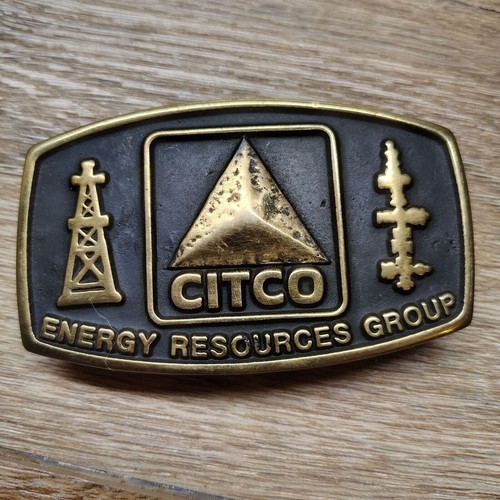 Boucle de ceinture homme laiton Citco Energy Resources Group LAITON MASSIF