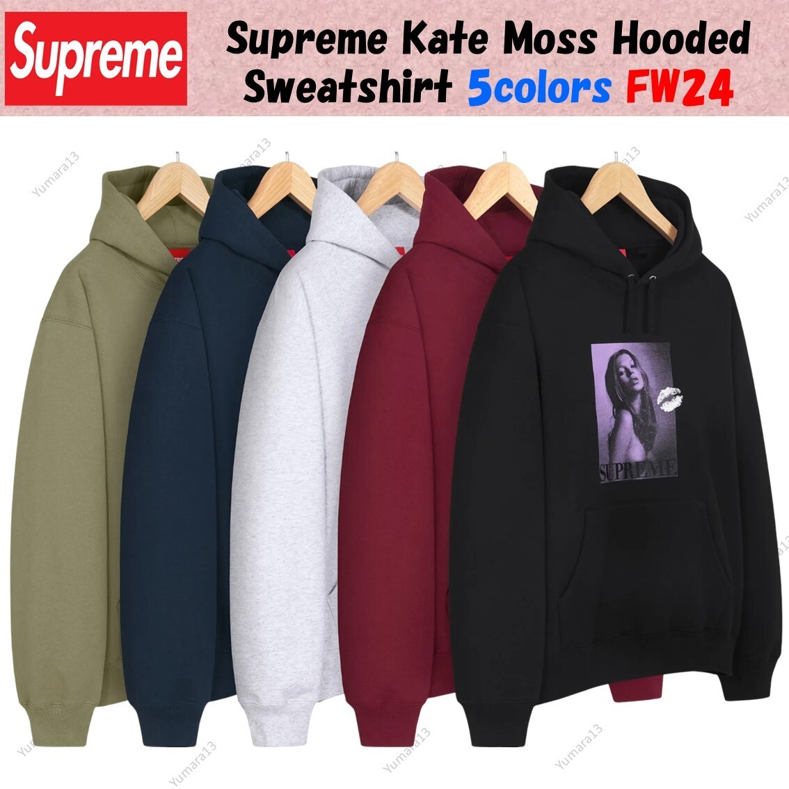 Supreme Kate Moss Hooded Sweatshirt 5colors FW24 | eBay Supreme Kate Moss Hooded Sweatshirt 5colors FW24 | eBay