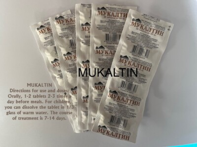 Schleimlösend bei Husten Mukaltin Mucaltin Cough Remedy Herbal Althea Root 20/50