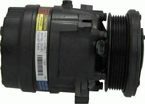 Murray Reman. Compresor de aire acondicionado 57960 GM V5 con embrague Chevrolet Pontiac Foto 3 de 4