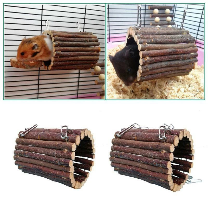 Guinea pig wooden tunnel hot sale