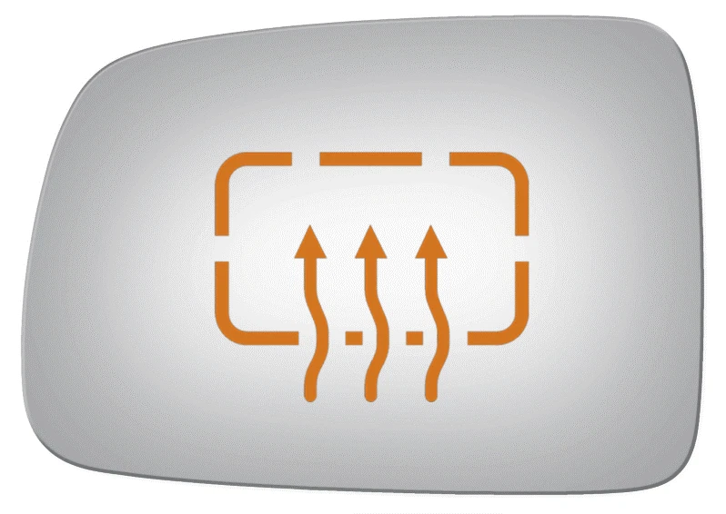 Nuevo espejo retrovisor derecho convexo de repuesto para Honda CR-V 05-06 sin placa de respaldo Foto 2 de 4