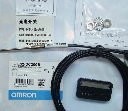 1 pieza nuevo sensor de fibra óptica Omron E32-DC200B E32DC200B - Imagen 1 de 2