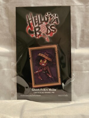 Millie Ghost Fckrs Helluva Boss Lenticular Pin