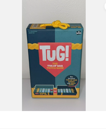 TUG! Board Game Exciting Family Party Game The Tug of War Trivia Game Mint Cond. - 第 1/2 張圖片