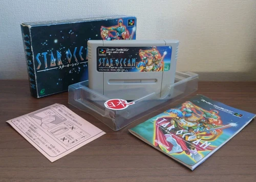 Star Ocean Super Nintendo Japan SHVC-P-ARFJ SNES Super Famicom  FREE SHIP