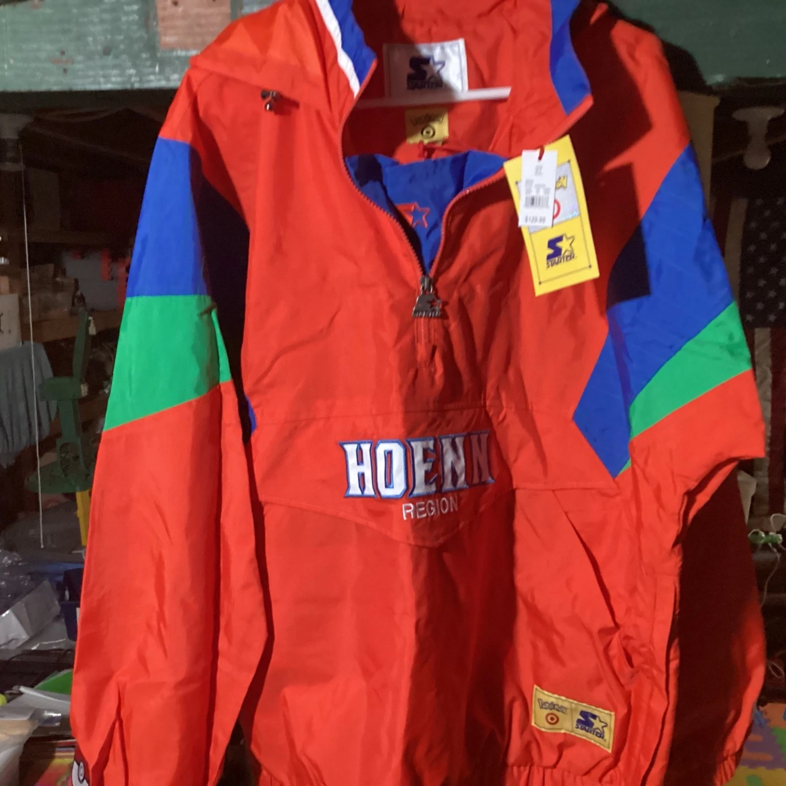 Pokemon x Target Starter Jacket Hoenn Region XL  brand new with tags X-Large image 1