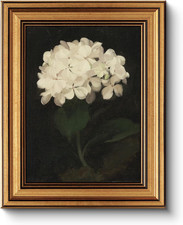 HUARCEY Gold Framed Vintage Wall Art for Living Room, Flowers Painting Canvas Pr