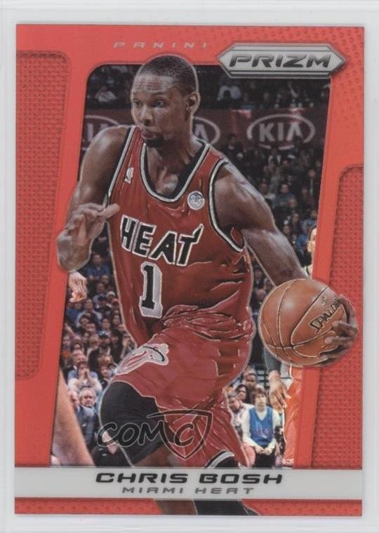 2013-14 Panini Prizm Target Red Prizm Chris Bosh #23 HOF 12w4