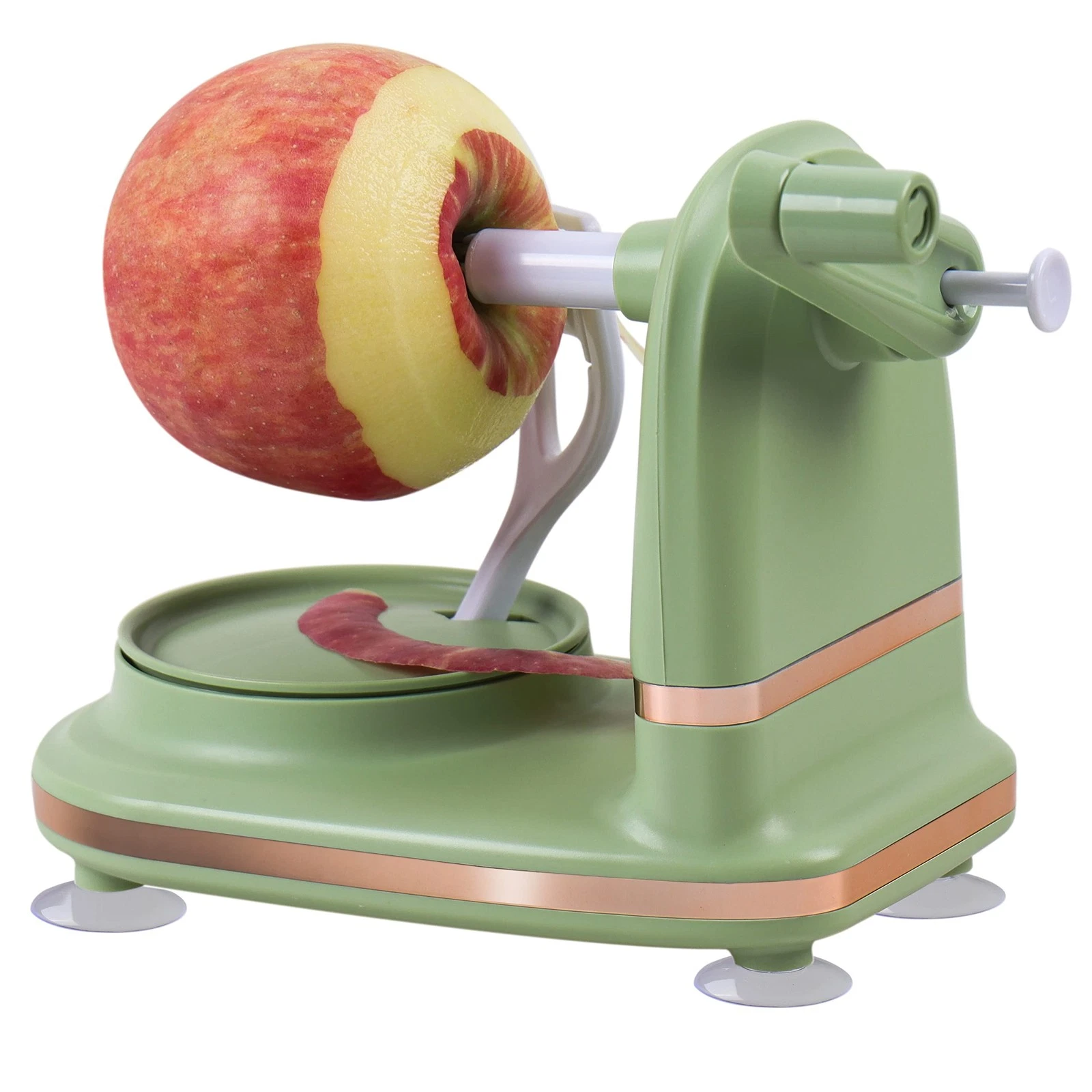 Apple Peeler with 2 Blades Replacements, Apple Peeler Slicer & Corer for Home...