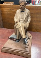 Vintage Cairn Studios American Hereos Mark Twain Hand Cast Figurine