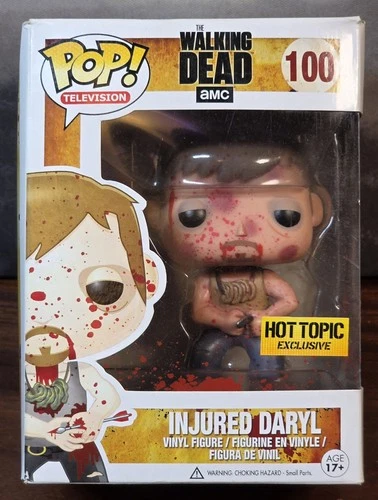 Funko POP! The Walking Dead Daryl Dixon Injured Bloody #100 Hot Topic Exclusive