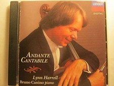 LYNN HARRELL BRUNO CANINO - Andante Cantabile - CD - *BRAND NEW/STILL SEALED*