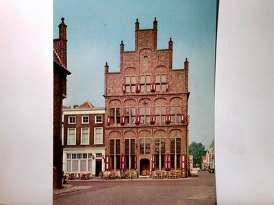 Restaurant '' De Waag ''. Doesburg. Holland. AK farbig, ungel. ca 70 / 80ger Jahre