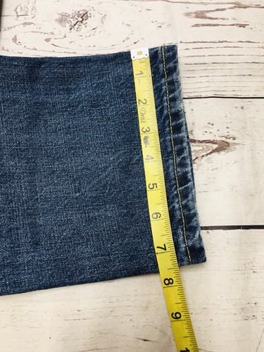 Polo Ralph Lauren Men 32x30 BlueDenim Graphic Patched Varick Slim Straight Jeans - Picture 15 of 17