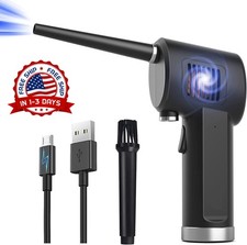 Plumero de aire el ctrico, plumero de aire comprimido inal mbrico recargable NEW