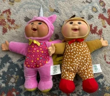 Lot of 3 CPK Cabbage Patch Kid Baby Dolls Butterfly Ladybug Fox Woodland Friends