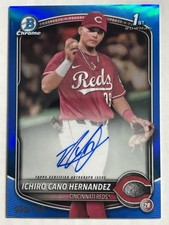 2025 Bowman Ichiro Cano Hernandez 1st True Blue Auto /150 Cincinnati  #CPA-IC