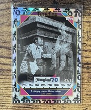 Topps Disneyland 70th Timeline A Happy Haunt Materializes /70