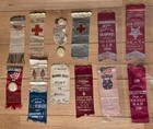 Lot of Twelve (12) Grand Army of the Republic GAR New Jersey Ribbons