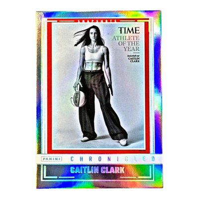 #ad 2025 Panini Caitlin Clark Chronicled Snapshots Caitlin Clark #99 Holo Foil $75.00