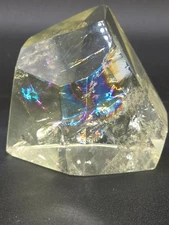 🌈 STUNNING Citrine Freeform – Wild Rainbow Inclusions – 147g – Free Shipping!