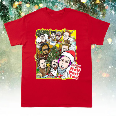 NEW Vampire Weekend Band Holiday Album Gift Christmas Red All Size Shirt AR407
