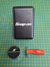 Snap On Tools Dealer Promo Flank Drive Socket Wrench RED Hard Handle Demo & Case