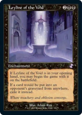 Magic MTG - Leyline of the Void - MINT/NMINT - EN