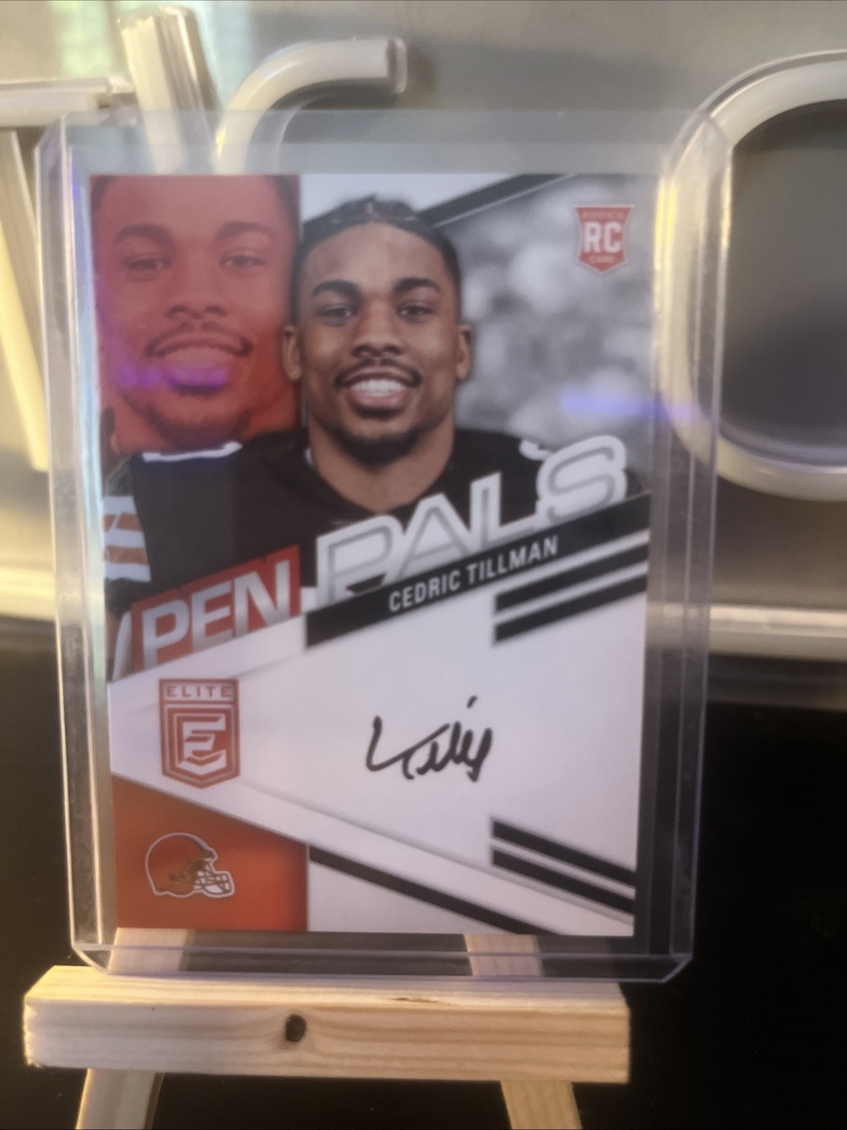 Cedric Tillman Panini Donruss #321 Autograph