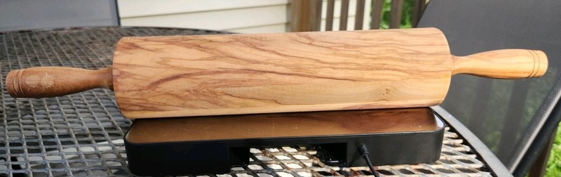 The Pioneer Woman Olive Wood 19.5-inch Rolling Pin