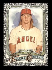 CADEN DANA 2025 TOPPS ALLEN & GINTER #84 ANGLES BLACK GOLD ROOKIE #02/10 T6802