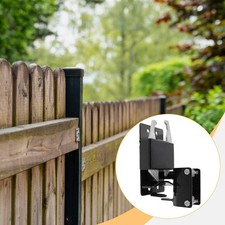 Two Way Lockable Gate Latch Black High Performance Repair for 1.62 to 2 Inches