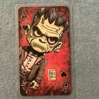1 Gram .999 Valcambi Silver Frankenstein Ace of Hearts In Card Fractional