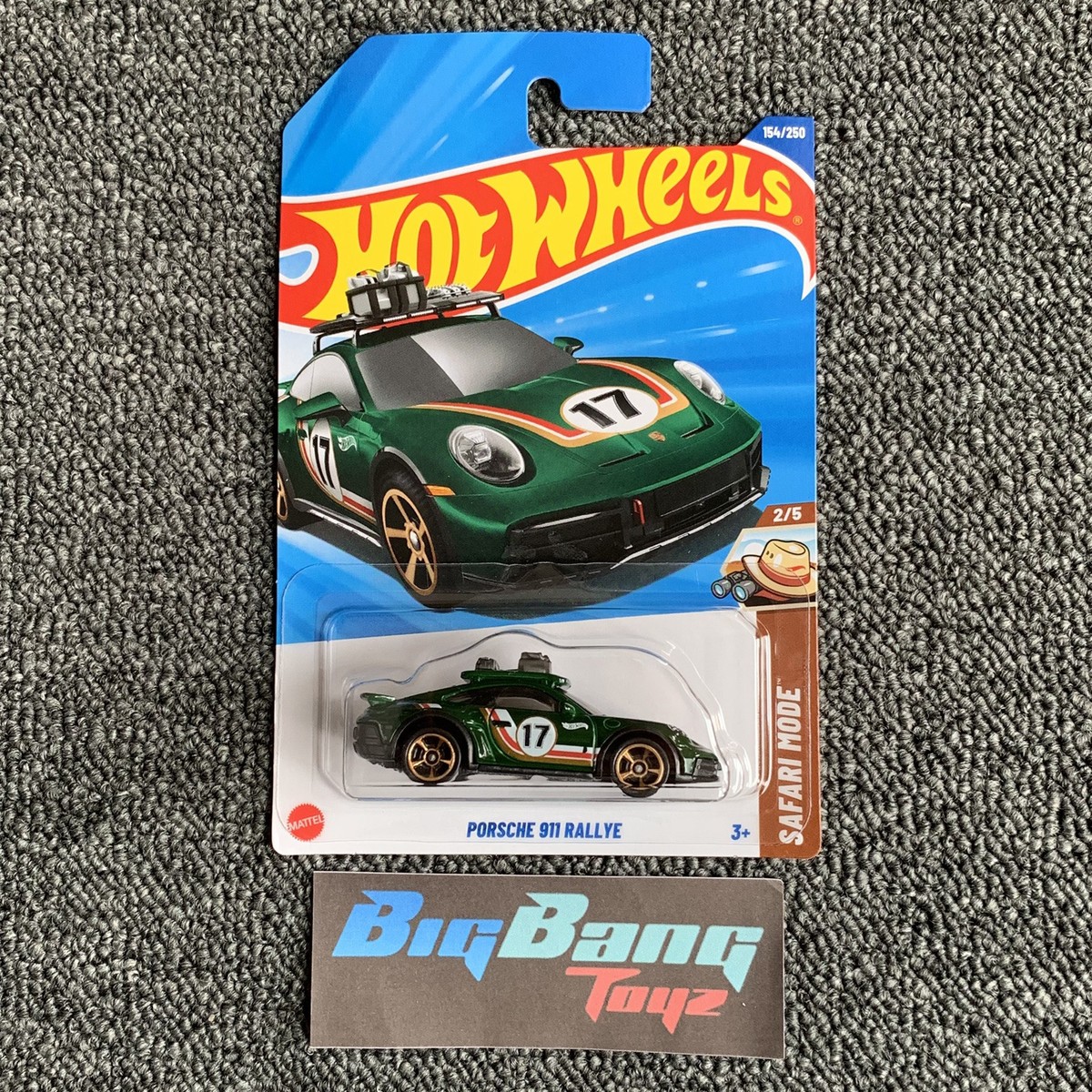 ミニカー Hotwheels 2025 STH Porsche 911 Rally 2025 New Hot Wheels Porsche 911 Rallye Super Treasure Hunt