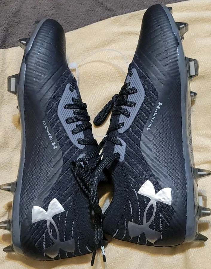 Botines de fútbol Under Armour 3027240-001 para mujer Shadow Elite 2 FG negros talla 8 Foto 3 de 4