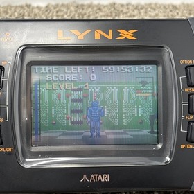 Atari Lynx II System Handheld Console Tested With 6 Games Manuals Case And More