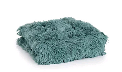 MONT CHALET Shaggy Plaid Langflor-Fellimitat waschbar, 150x200cm