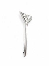 Vintage Tiffany & Co. Sterling Silver Gingko Leaf Pin Brooch 925 Signed