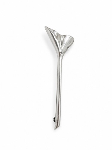 Vintage Tiffany & Co. Sterling Silver Gingko Leaf Pin Brooch 925 Signed
