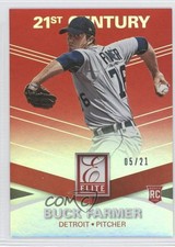 2015 Panini Elite 21st Century Red 5/21 Buck Farmer #25 0xa