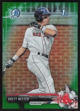 2017 Bowman Draft #BDC-31 Brett Netzer Chrome Green Refractor #/99