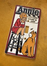 Vintage 1981 Tribune Company Annie Light Switch Cover Plate Made In USA