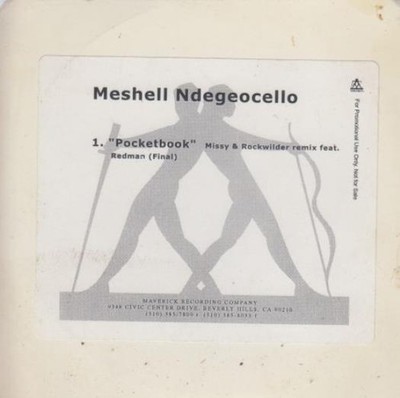 Meshell Ndegeocello: Pocketbook Missy & Rockwilder Remix Redman PROMO MUSIC CD