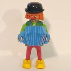 Vintage Playmobil Clown Figure Klicky With Accordion #3319 Complete Loose Figure