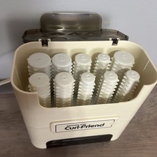 Vtg Norelco Curl Friend HB1632 Electric 20 Curlers Hot Rollers W/ Clips