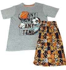Cat Jack Boy's PJ's Shorts Short Sleeve T-Shirt XL/16