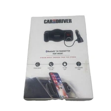Car and Driver - Vent Mount Bluetooth FM Transmitter - Black