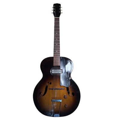 Silvertone 1320 Tobacco Sunburst 6-String 19-Fret Hollow-Body Electric Guitar