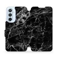 HandyhüLle Mit Klappe FüR Galaxy A54 5G Mobiwear Case Flip Cover Etui Schwarz